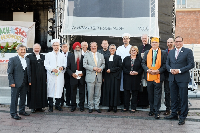 NRW-Tag wurde mit Friedensgrüßen der Religionen eröffnet