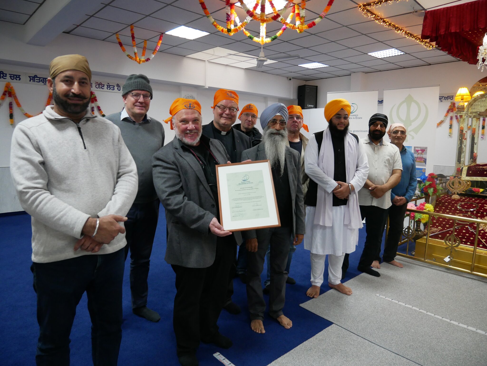 Sikh-Gemeinde ist jetzt Mitglied im Initiativkreis Religionen in Essen